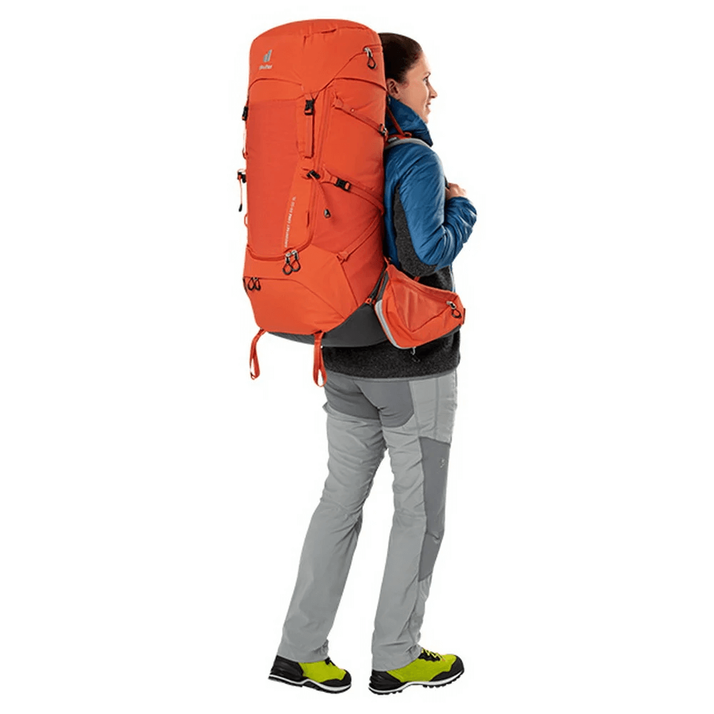 กระเป๋าเป้เดินป่า Deuter Aircontact Core 55+10 SL -Chesnut-umbra